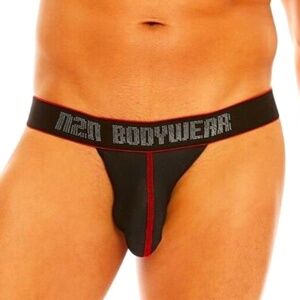 N2N BODYWEAR Conquest Mesh Jockstrap - Black